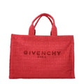 Givenchy Red Fabric Logo Handbag Givenchy