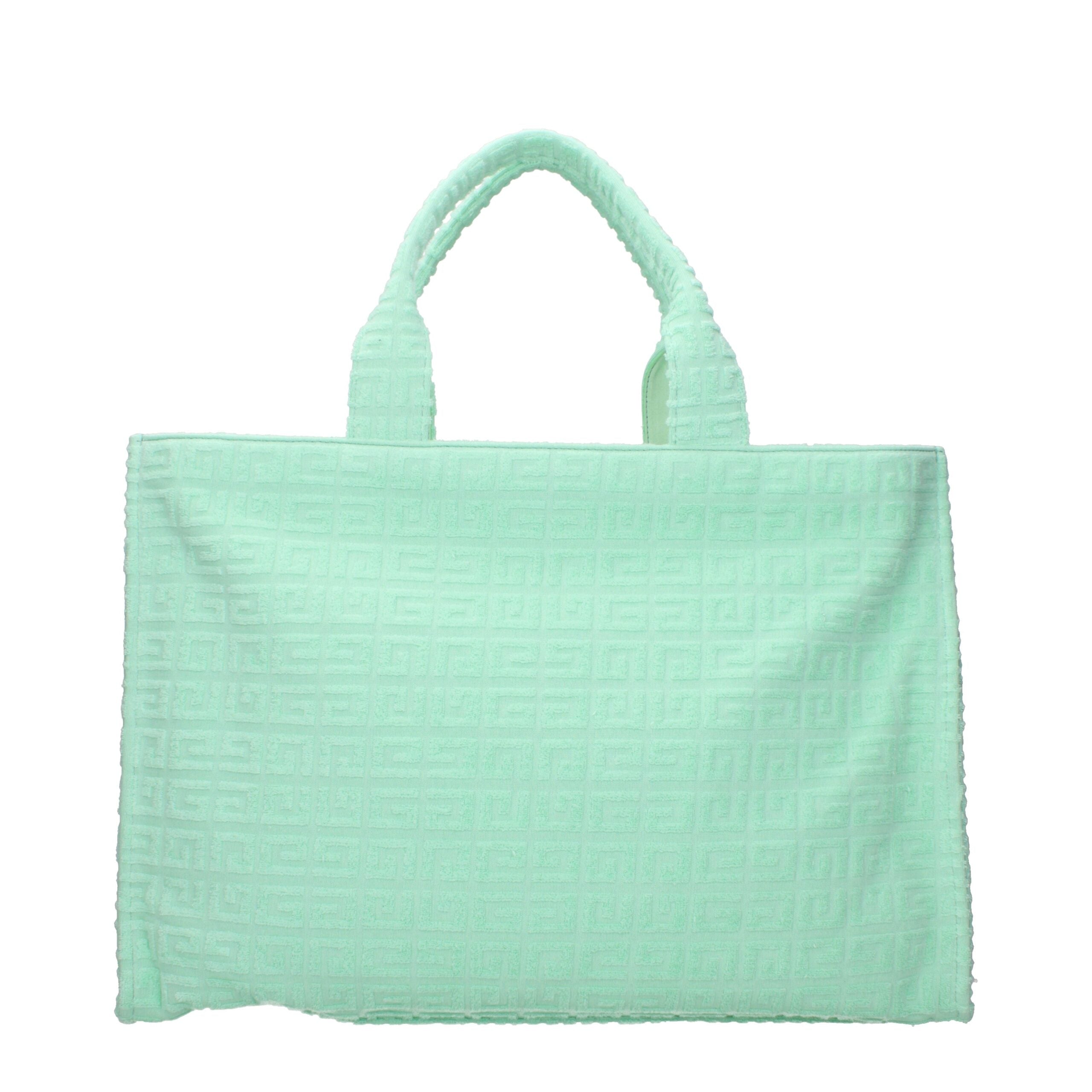 Givenchy Green Fabric Logo Handbag Givenchy