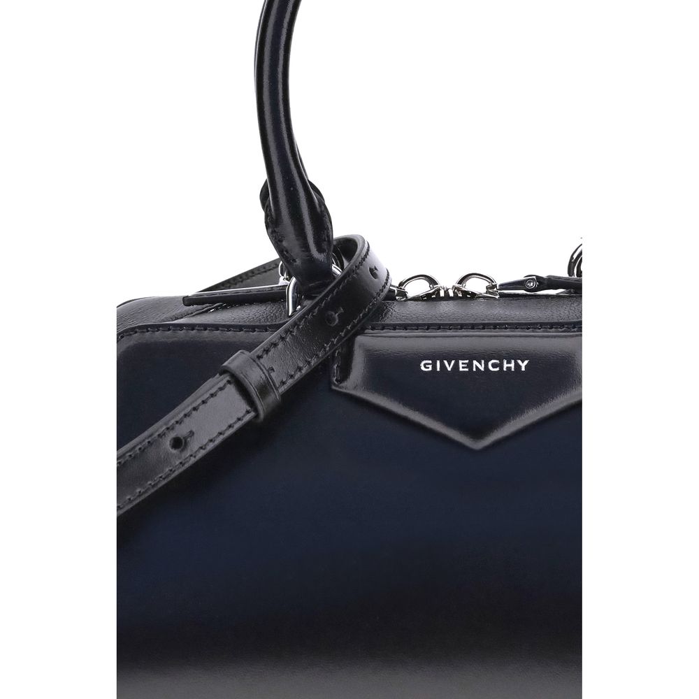 Givenchy Black Calf Leather Antigona East-West Small Handbag SS26 Givenchy